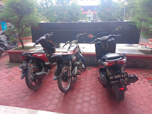 Kasus Curat di Medan, Polda Sumut Tangkap 3 Pelaku dan 1 Perantara Penadah Sepeda Motor Curian
