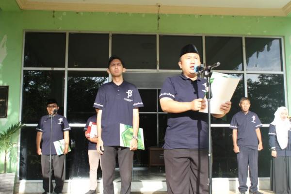 Laksanakan Apel Hari Amal Bhakti Kemenag RI ke-78, Ini Pesan Rektor IAIN Manado