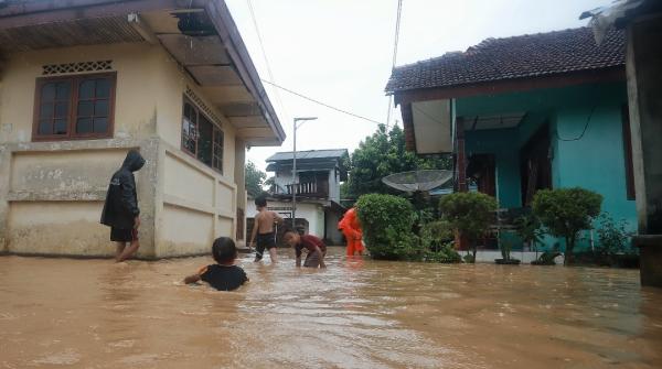 Sejumlah Rumah di Kampung Ulu Mentok Terendam Banjir