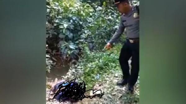Janda Paruh Baya Ditemukan Tewas di Parit Desa Kampung Sawah Madina, Diduga Korban Pembunuhan 