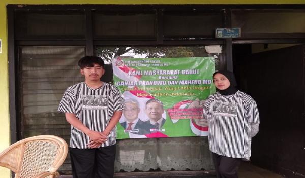 Kang Fuad Bersama Tim Pemenangan Rakyat Perkuat Simpul Muda Ganjar-Mahfud di Garut