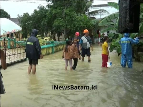 Puluhan Rumah di Bintan Terendam Banjir, Ketinggian Mencapai Dua Meter