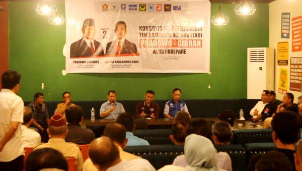 Koalisi Indonesia Maju Parepare Siapkan Gebrakan Menangkan Prabowo-Gibran Satu Putaran
