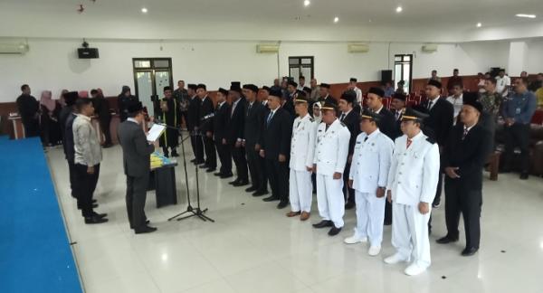 Pemkab Pidie Jaya Lantik 29 Pejabat, Dr. Yandi Yusnandar Jabat Kepala Dinas Kelautan dan Perikanan