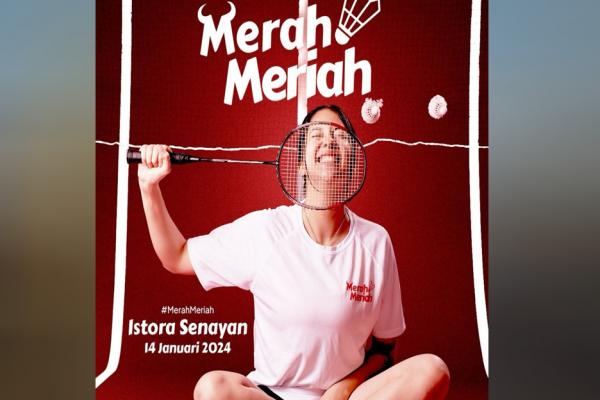 Sejumlah Selebriti Akan Meriahkan Merah Meriah Sportainment  di Istora Senayan