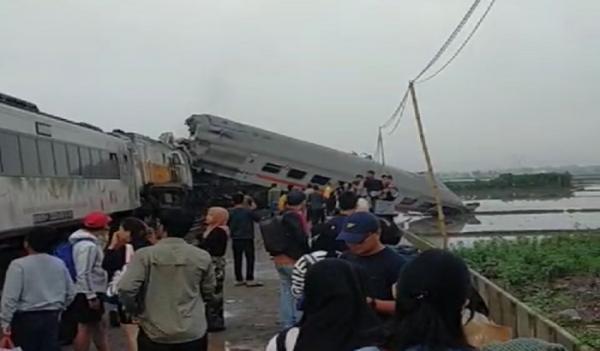 Dampak Kecelakaan Kereta Api di Cicalengka,  9 Jadwal KA Batal Berangkat dan 10 Memutar