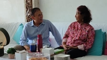 Iwan Bule Berkunjung ke Rumah Susi Pudjiastuti, Apa Saja yang Dibahas