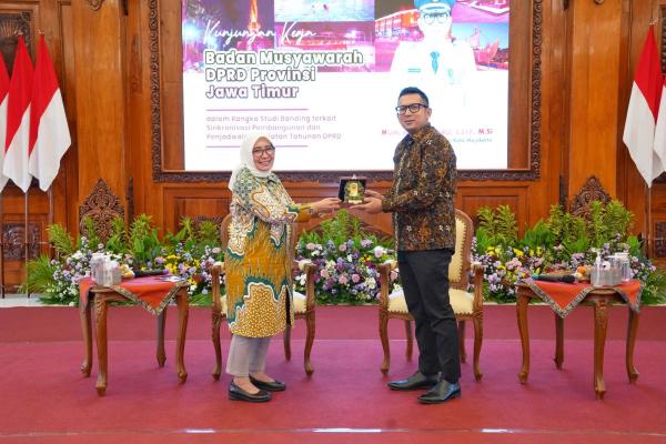 Terima Kunker DPRD Jatim, PJ Wali Kota Mojokerto: Saling berkolaborasi,