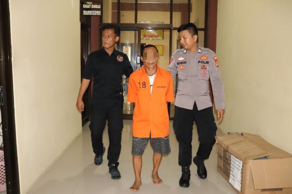 Polisi Temukan 17 Paket Sabu dan Pisau Badik, Saat Menangkap Pengedar Sabu di Gedong Tataan