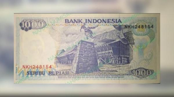 Bikin Mendadak Kaya, Segini Harga Jual Uang Kuno Rp1000 Tahun 1992