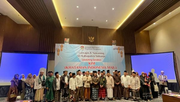 Kawal Prabowo-Gibran Menangi Pilpres 2024, Khataman Indonesia Maju Dideklarasikan di Sidoarjo