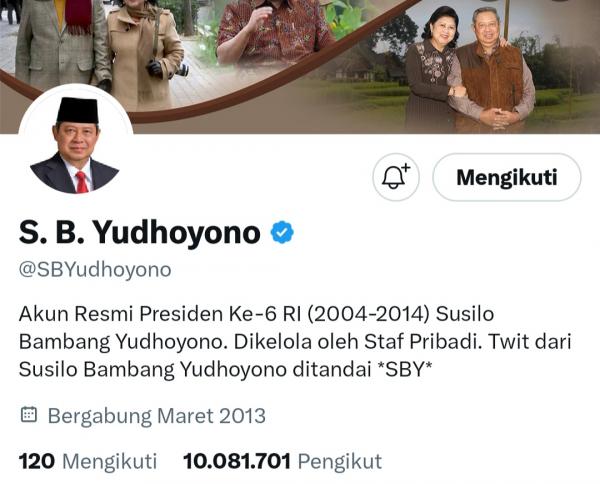 Unggah Perkembangan Politik Dunia, Presiden ke-6 SBY Kena Sentil Netizen Soal MK