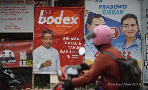 Bodex Bocah Depox: Atraktifnya Baliho Supian Suri di Tengah Perang Baliho di Kota Depok