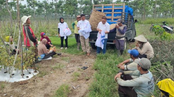 Relawan SIBER Bersama Perindo Sosialisasi Program Ganjar-Mahfud Menyasar Petani dan Pedagang