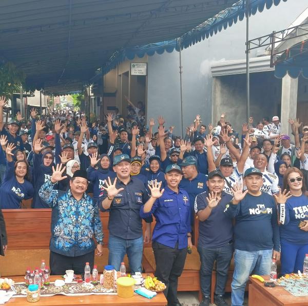 Kampanye Akbar Calon DPR RI dan DPRD Sidoarjo dari Partai Nasdem Berlangsung Meriah