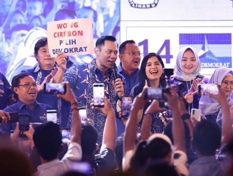 Kampanye di Cirebon AHY : Kami Ingin Rakyat Makin Sejahtera