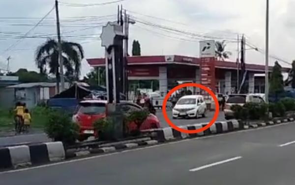 Viral Mobil PJR Kejar Honda Mobilio hingga Nyebur ke Tambak