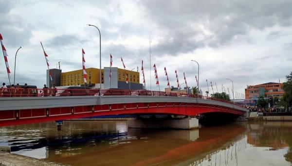 Revitalisasi Selesai, Jembatan Cisadane Tangerang Diresmikan Presiden Jokowi