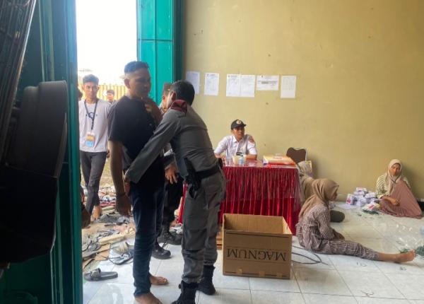 Operasi Mantap Brata Seulawah 2023-2024 Polres Aceh Utara Perketat Ketat Pengamanan Gudang Logistik