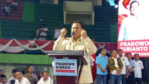 Kampanye di Babel, Prabowo Singgung Soal Pengelolaan Timah