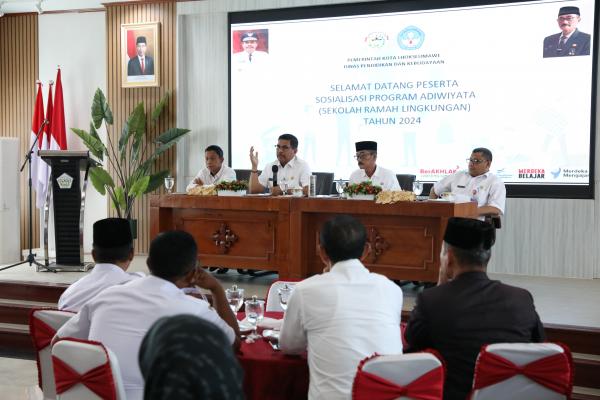 Buka Sosialisasi Program Adiwiyata, ini pesan Pj Walikota Lhokseumawe