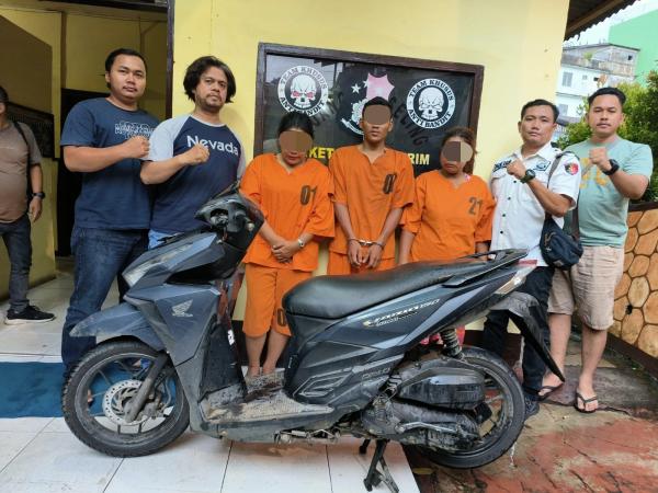 Komplotan Curanmor Ditangkap Tim Walet Polres Padangsidimpuan, 2 Pelaku Ibu Rumah Tangga