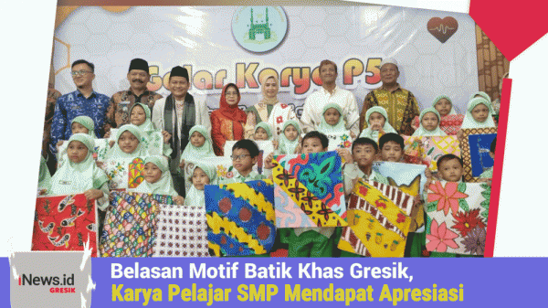 Belasan Motif Batik, Karya Pelajar SMP Plus Jauharul Maknuun Mendapat Apresiasi