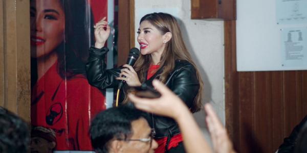 Angie Natesha Goenadi Rayakan HUT ke-51 PDI Perjuangan Bersama Masyarakat