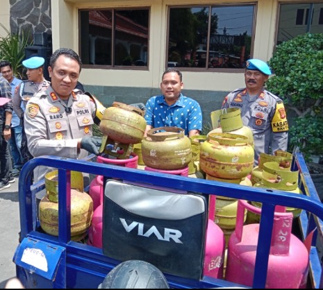 3 Pelaku Pengoplos Gas Subsidi di Cirebon, Diringkus Polisi