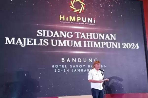 Pj Gubernur Jabar Bersama Himpuni Siap Dukung Wujudkan Indonesia Emas 2045