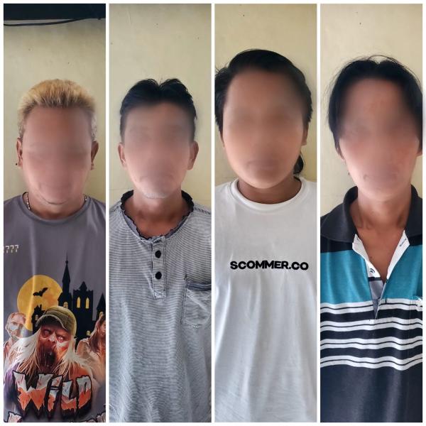 4 Pelaku Pencurian Tanaman Hias di Banjarejo Berhasil Ditangkap Polisi