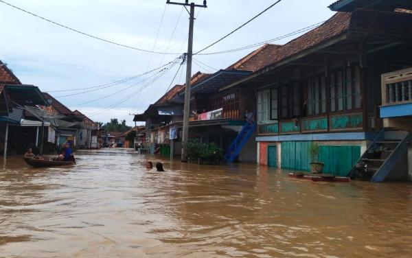 Dampak Banjir 35 Sekolah Terendam, Diknas Muratara Setop Sementara Kegiatan Belajar Mengajar