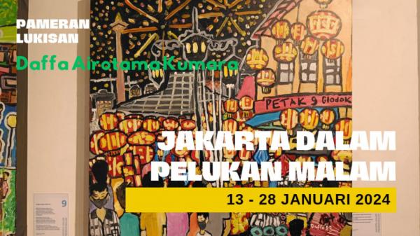 Jakarta Dalam Pelukan Malam karya Daffa Airotama Kumara