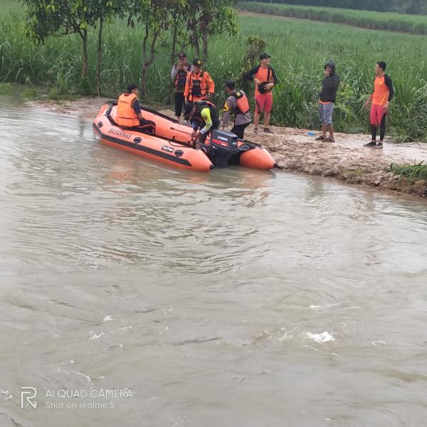 Personel Gabungan lakukan Pencarian Korban asal Tuba yang Diduga Tenggelam di Sungai Wonokerto