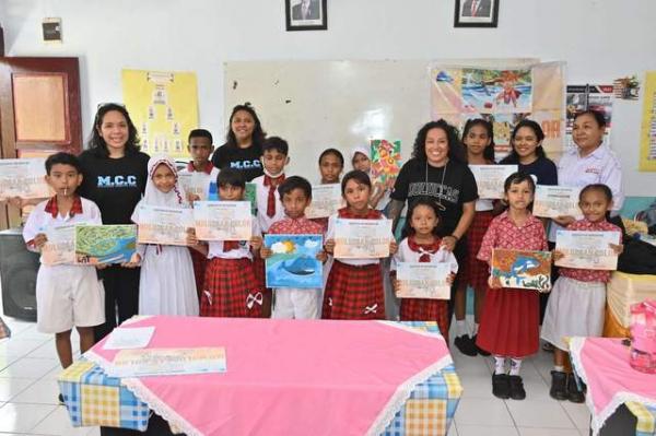 MCC dan Charissa Saija Gelar Program Moluccan Color pada Siswa di Langgur dan Tual