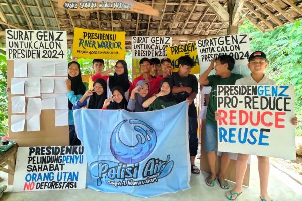 Polisi Air Wonosalam Impikan Capres 2024 Seperti Aquaman, Mau Jaga dan Lindungi Sungai Indonesia