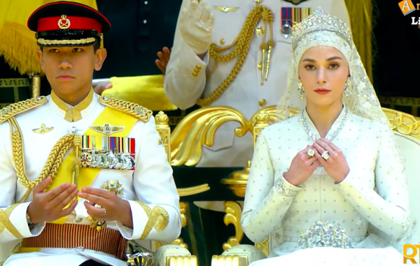 Khidmat dan Meriah, Momen Istimewa Pernikahan Pangeran Mateen dan Anisha Isa Rosnah