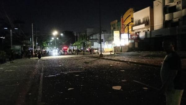 Ledakan Hebat di Medan, Rusak 3 Bangunan dan Pecahan Kaca Berserakan
