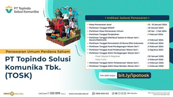 IPO Topindoku (TOSK), Startup Lokal Pendukung UMKM Indonesia