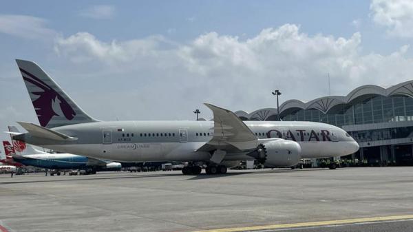 Bandara Internasional Kualanamu Sambut Penerbangan Perdana Qatar Airways dari Doha