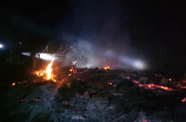 Rumah Nenek di Kulonprogo Ludes Terbakar, Api dari Tungku Kayu Bakar
