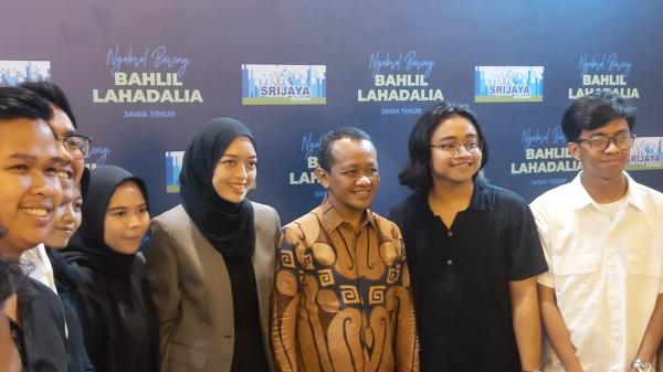 Hadiri Acara Ngobrol Bareng di Surabaya, Ini Pesan Bahlil, Singgung Anak Muda