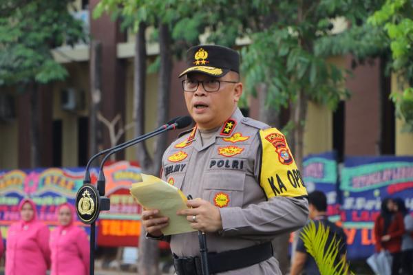 Ini Target Kapolda Lampung kepada Personel Jajaran Polres Diawal Tahun 2024