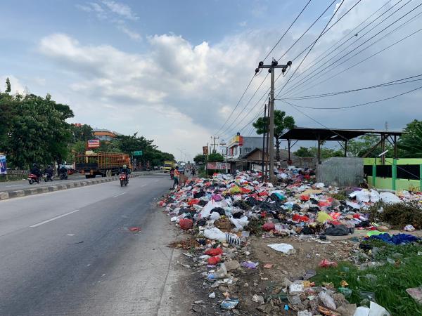 Sampah di TPS Menggunung Tak Terangkut, Ini Alasan DLHK