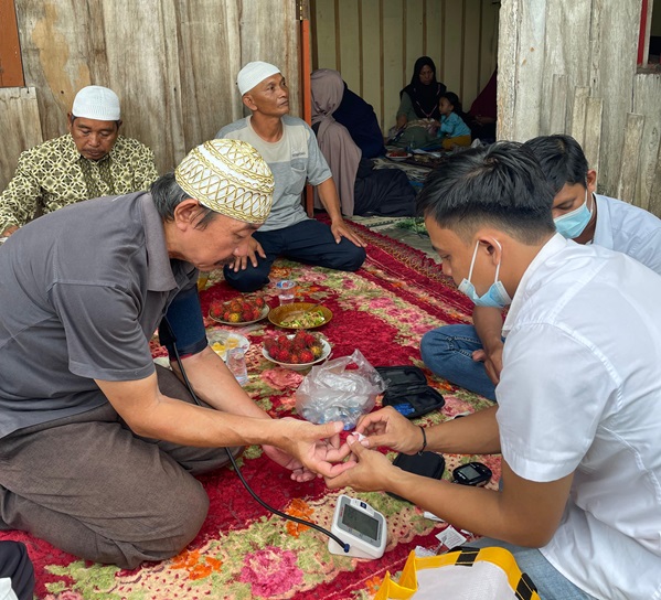 Tim Firdaus Fattah Adakan Pelayanan Cek Kesehatan Gratis di Rantau Puri