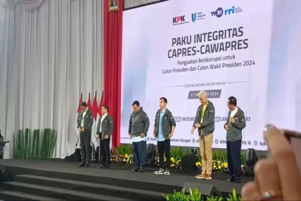 Program Paku Integritas KPK, Prabowo: Saya Mendukung Semua Upaya KPK Dalam Berantas Korupsi 