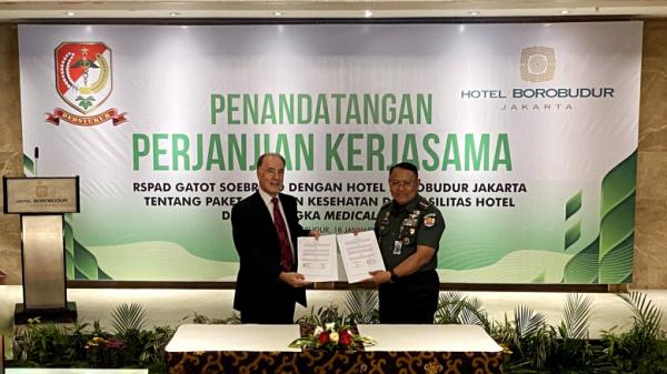Hotel Borobudur Jakarta dan RSPAD Gatot Soebroto Berkolaborasi dalam Layanan Medical Tourism
