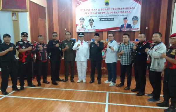 Camat Sukaresmi Lantik Engkus Kusnadi Jadi PJs Kades Cibadak