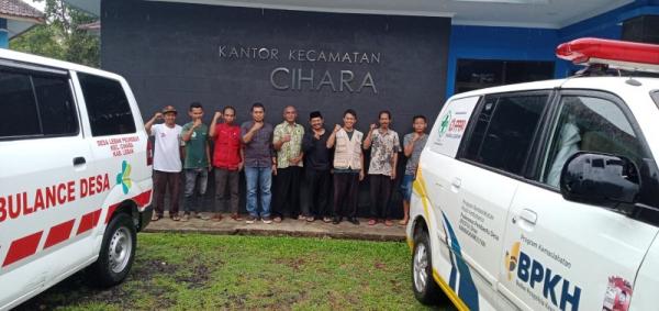 Puskesmas Cihara Bersama Pemerintah Kecamatan Lakukan Pembinaan Sopir Ambulans