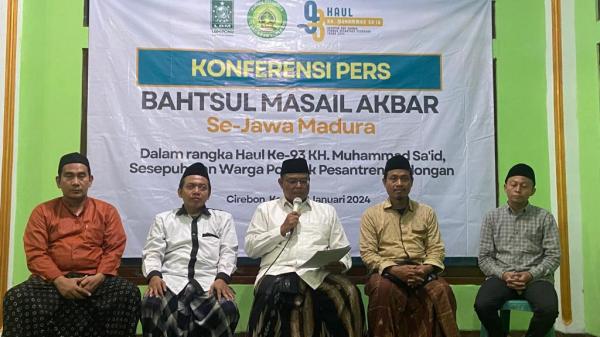 BM Akbar LBMNU Jawa-Madura di Ponpes Gedongan Cirebon: Usia Ideal Pemimpin 40 Tahun